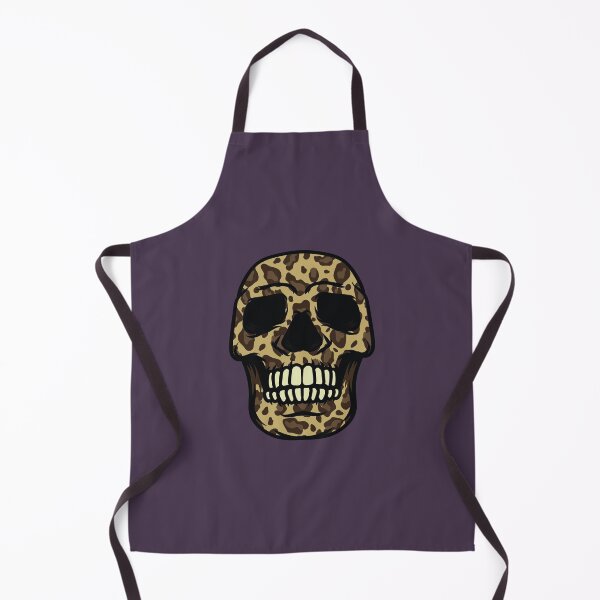 Item preview, Leopard skin on a skull head designed and sold by Donutlovers.