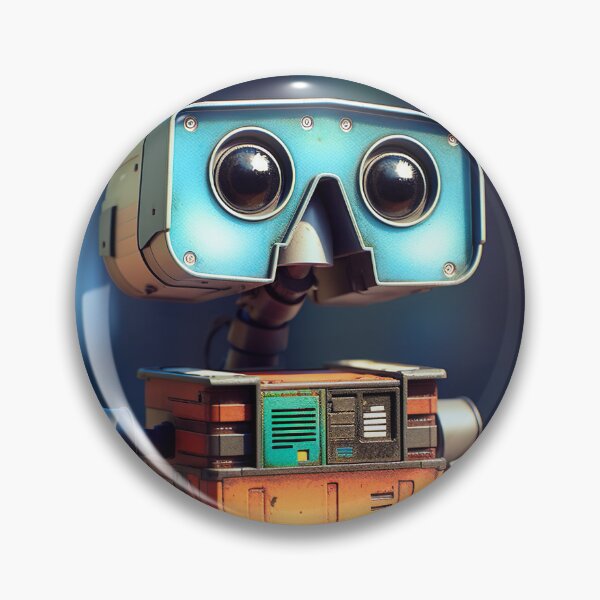 Item preview, Playful Cartoon Mini Robot Design - Futuristic and Engaging Art for Robot Enthusiasts designed and sold by DoPrint.