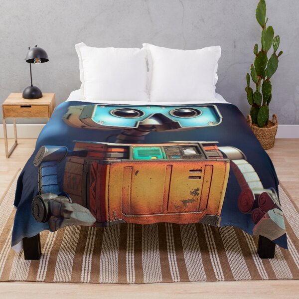 Item preview, Playful Cartoon Mini Robot Design - Futuristic and Engaging Art for Robot Enthusiasts designed and sold by DoPrint.