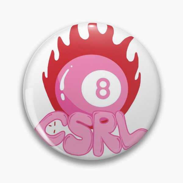 Aperçu de l'œuvre graphique rose esthétique 8 boules créée et vendue par RudeCA.
