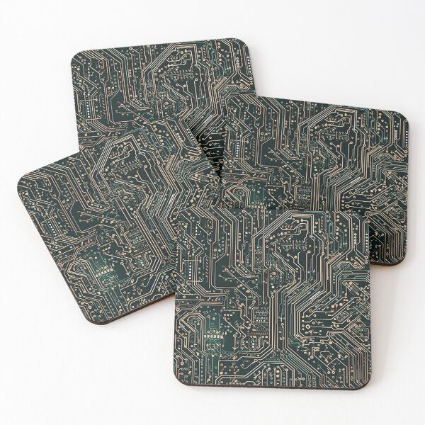 Item preview, Motherboard Circuitry pattern designed and sold by okayestdesigns.