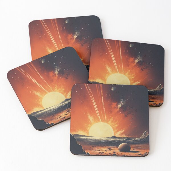 Item preview, Space Art Sunset designed and sold by Synthetic-Dream.