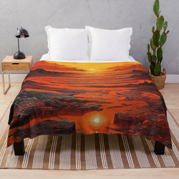 Item preview, Sun Volcano Lava Landscape designed and sold by Synthetic-Dream.