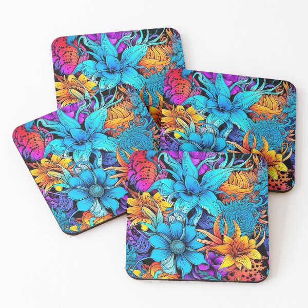 Aperçu de l'œuvre Summer Flower Pattern créée et vendue par Desfix.