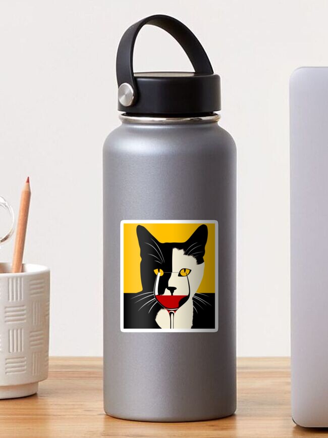 Thumbnail 1 von 3, Sticker, Wein Kat designt und verkauft von PinkPinkArts.