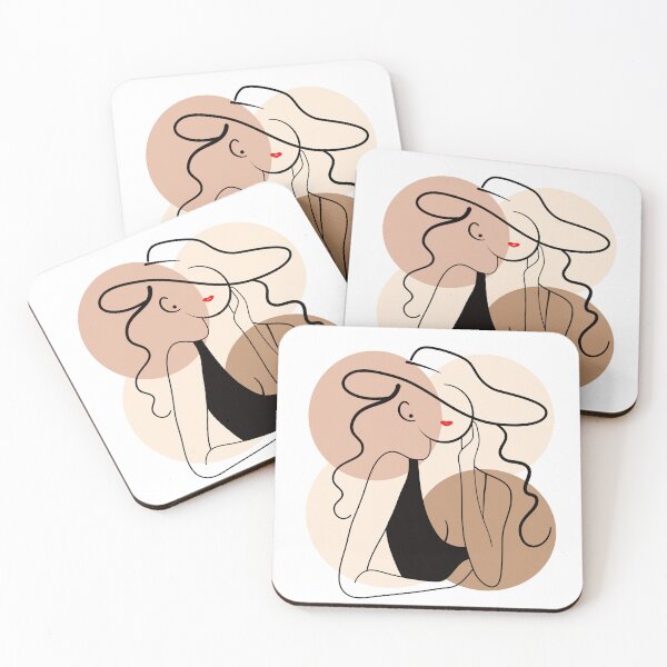 Item preview, Women line art designed and sold by SliceofArtWall.