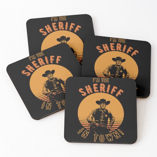 Item preview, I`m the Sheriff in Town! designed and sold by Galskap.