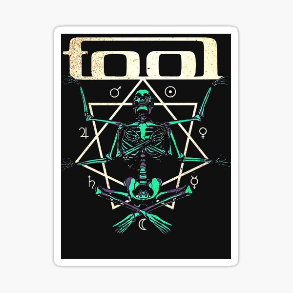 Tool Band Album Sticker by Kes Setqu - Pixels