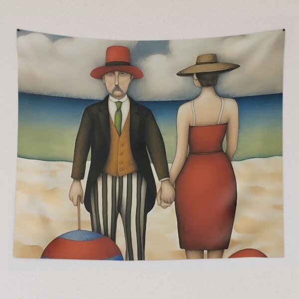 Item preview, At The Beach designed and sold by MTJ-Mushrooms.