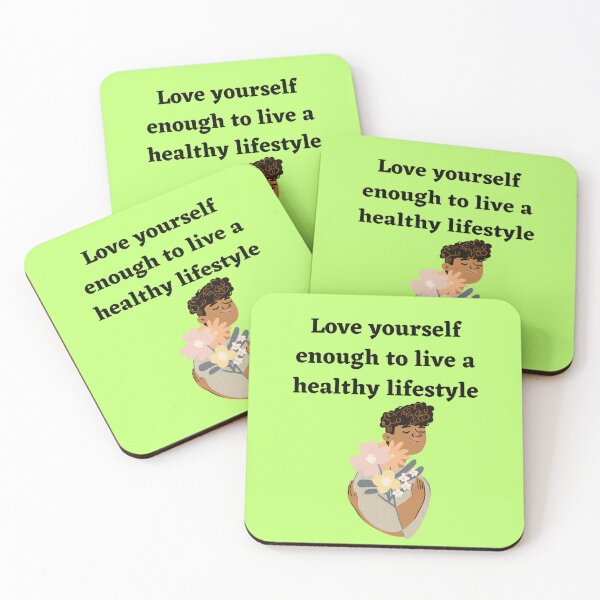 Item preview, Love yourself enough to live a healthy lifestyle designed and sold by TLC4ever.