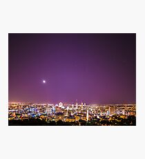 Montreal at night Photographic Print
