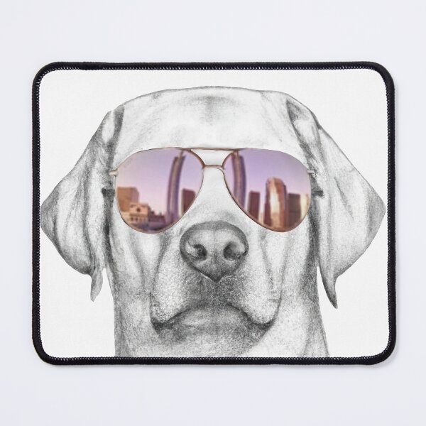 Item preview, Labrador Retriever Wearing Sunglasses designed and sold by TheArtCave.