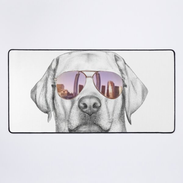 Item preview, Labrador Retriever Wearing Sunglasses designed and sold by TheArtCave.