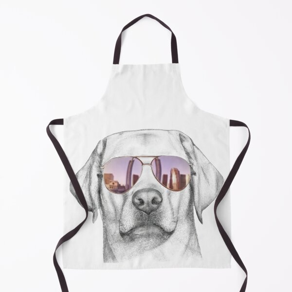 Item preview, Labrador Retriever Wearing Sunglasses designed and sold by TheArtCave.