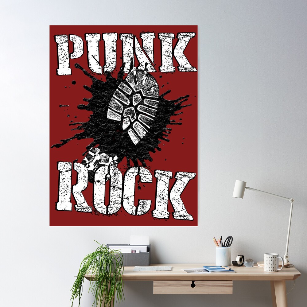 Wall Art Print, PUNK ROCK, Breaking and Challenging Rules