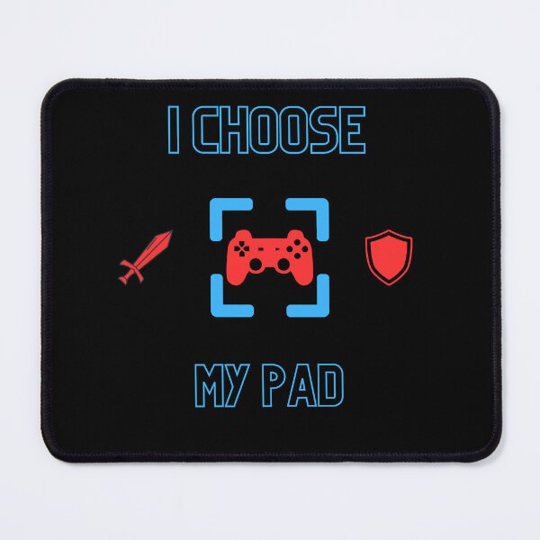 Item preview, Red and blue I choose my pad  designed and sold by Wojciech Wolan.