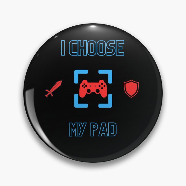 Item preview, Red and blue I choose my pad  designed and sold by Wojciech Wolan.