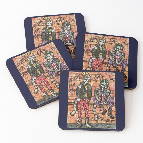 Item preview, Punk Rock Cats   designed and sold by chiatakia.