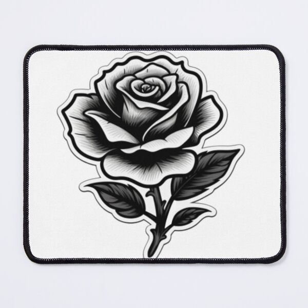 Item preview, Black and White Rose designed and sold by kalindiStore.