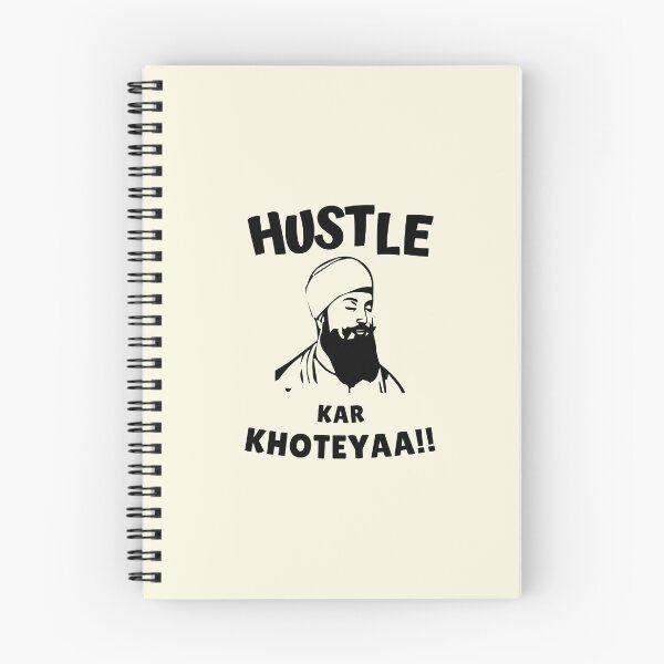 Item preview, Hustle Kar Khoteyaa - Punjabi Motivational Quote Jatt Hustle designed and sold by ThePunjabProjct.
