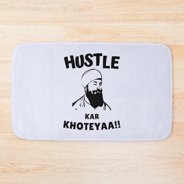 Item preview, Hustle Kar Khoteyaa - Punjabi Motivational Quote Jatt Hustle designed and sold by ThePunjabProjct.