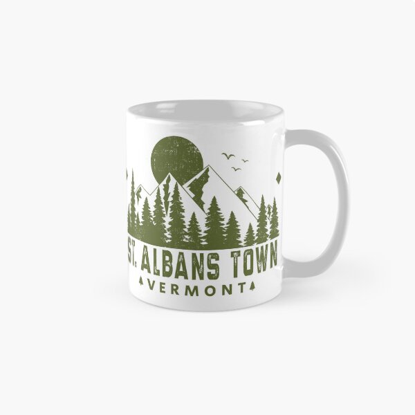 Item preview, St. Albans Town Vermont Mountain Souvenir designed and sold by Wild-Outside.