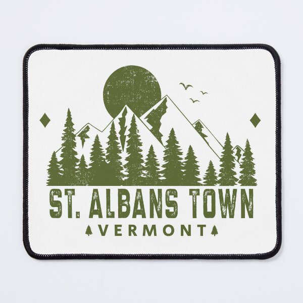 Item preview, St. Albans Town Vermont Mountain Souvenir designed and sold by Wild-Outside.