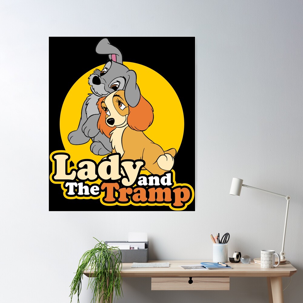 Lady and the Tramp love Poster for Sale by FalChi