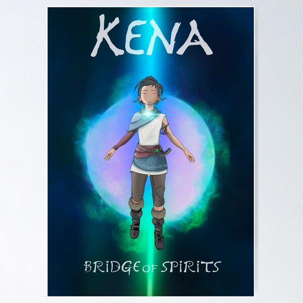 2021 Kena: Bridge of Spirits Framed Print Ad/Poster PS4/PS5 Original Promo  Art