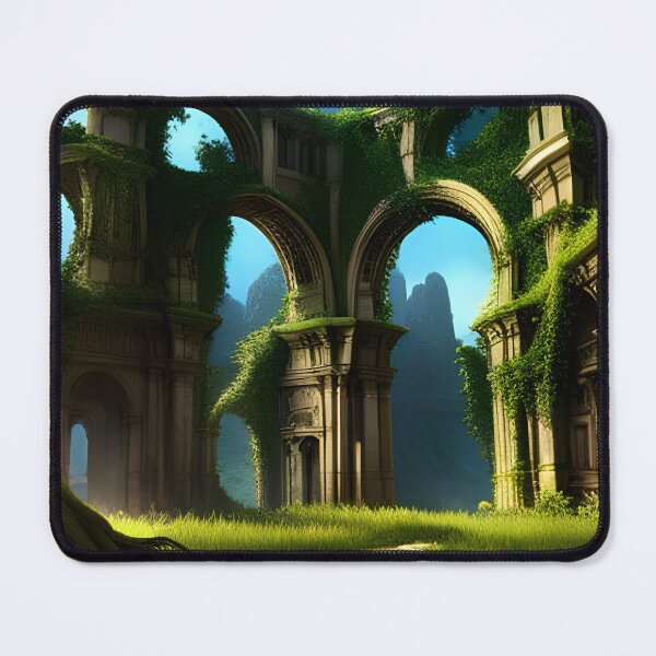 Item preview, Forgotten Serenity: Ruins of the Ancient Temple designed and sold by ZarliaShop.