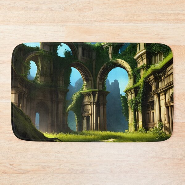 Item preview, Forgotten Serenity: Ruins of the Ancient Temple designed and sold by ZarliaShop.