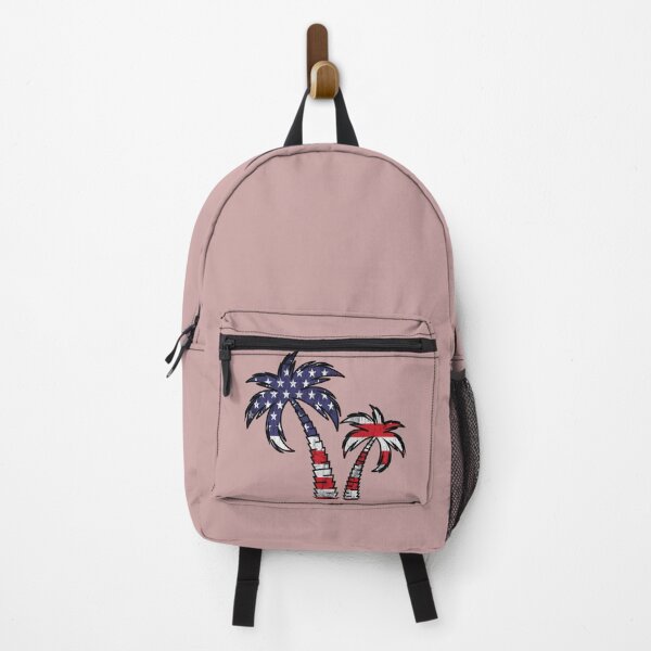 Item preview, Coconut palm tree on grunge american flag designed and sold by Donutlovers.