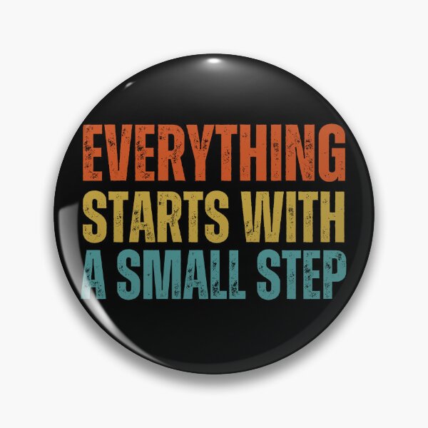 Item preview, Everything starts with a small step designed and sold by TheBeesForYou.