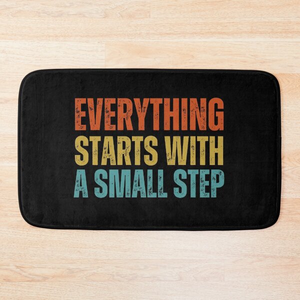 Item preview, Everything starts with a small step designed and sold by TheBeesForYou.