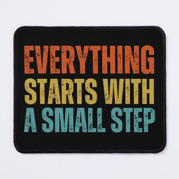 Item preview, Everything starts with a small step designed and sold by TheBeesForYou.