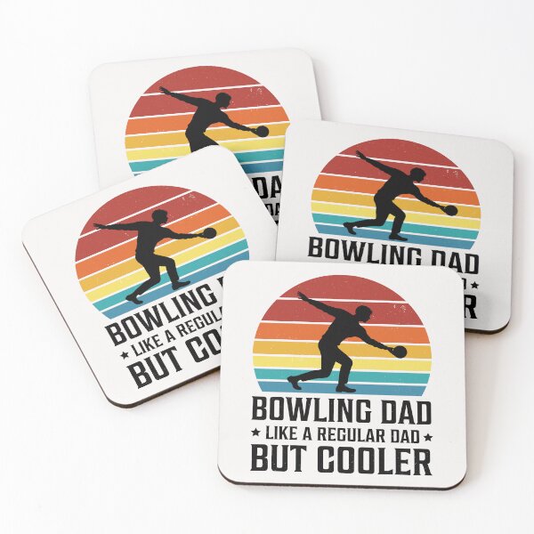 Artikelvorschau, Bowling-Vater: Cooler als der durchschnittliche Vater entworfen und verkauft von Print Finds.