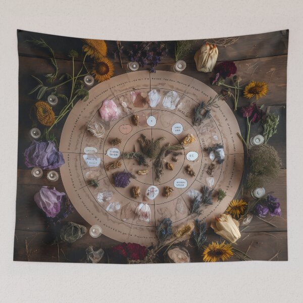 Item preview, Wiccan Witchcraft spells 1 designed and sold by Red Witch Art.