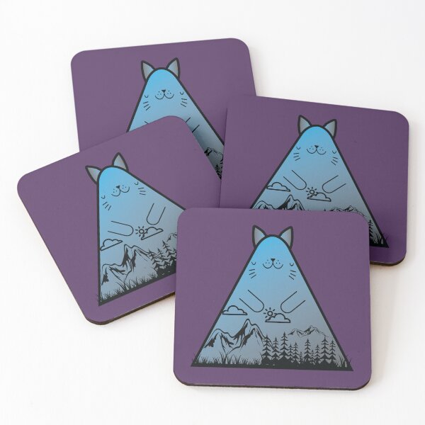 Item preview, Cute baby cat mountain peak  designed and sold by Donutlovers.