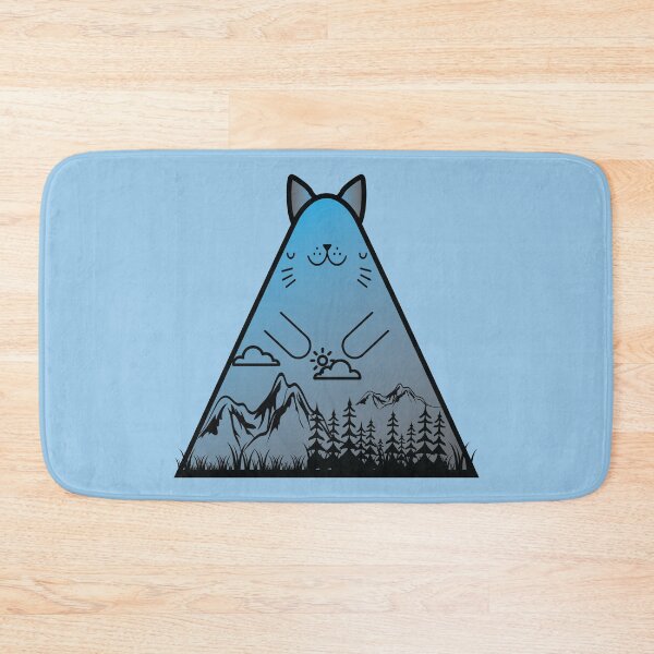Item preview, Cute baby cat mountain peak  designed and sold by Donutlovers.