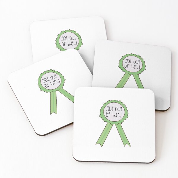 Item preview, Got Out of Bed Ribbon | Mental Health Awareness Month Ribbon | Simple Mental Health  designed and sold by JadedLilacsArt.