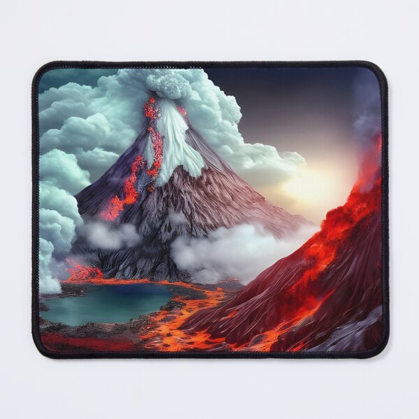 Item preview, Fury Unleashed: The Fiery Volcanic Inferno designed and sold by ZarliaShop.