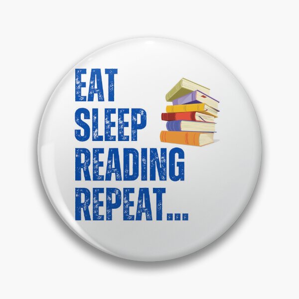 Item preview, Eat sleep reading repeat  designed and sold by Azrou shop.