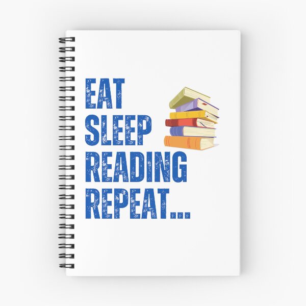 Item preview, Eat sleep reading repeat  designed and sold by Azrou shop.