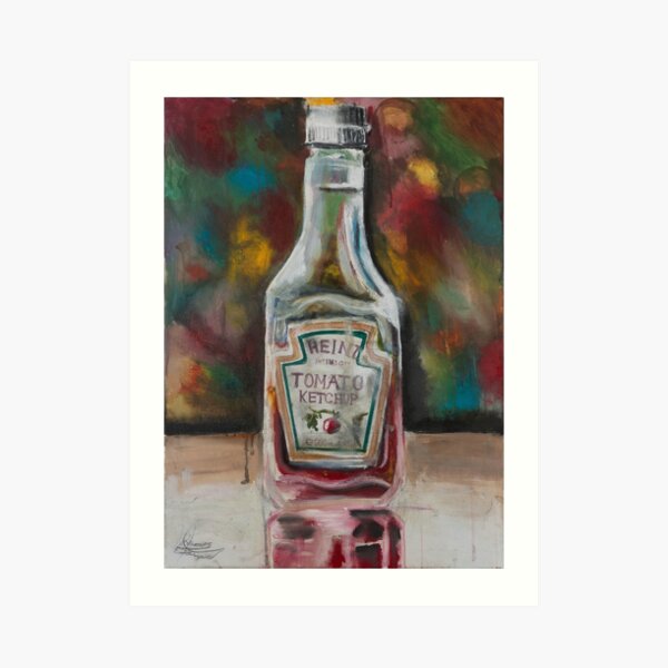 Ketchup Hysteria Art Print