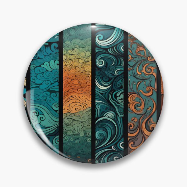 Item preview, Vintage Multi - pattern  designed and sold by kalindiStore.