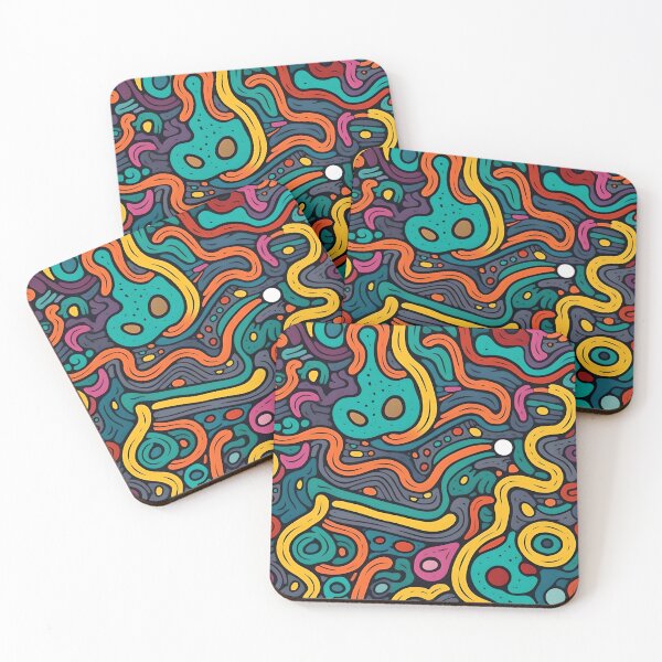 Item preview, Colorful ,minimalist pattern  designed and sold by kalindiStore.