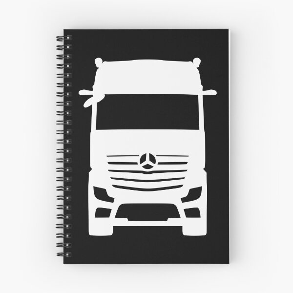 Item preview, Mercedes Actros MB5 white silhouette designed and sold by EdimDesign.
