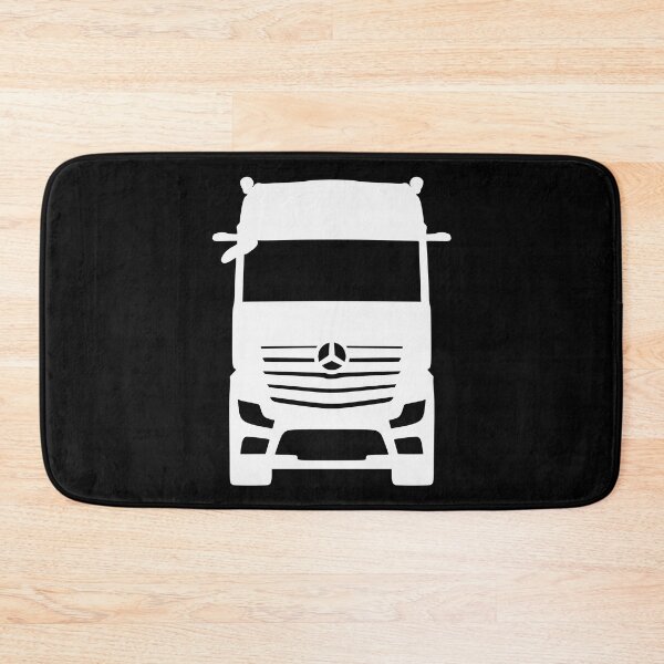 Item preview, Mercedes Actros MB5 white silhouette designed and sold by EdimDesign.