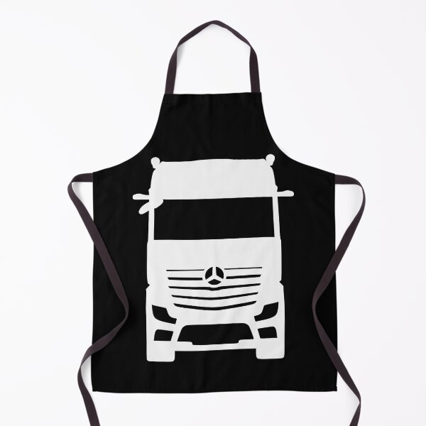 Item preview, Mercedes Actros MB5 white silhouette designed and sold by EdimDesign.