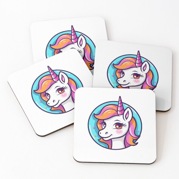 Item preview, Cute Kawaii Unicorn Sticker  designed and sold by SuccessSK.